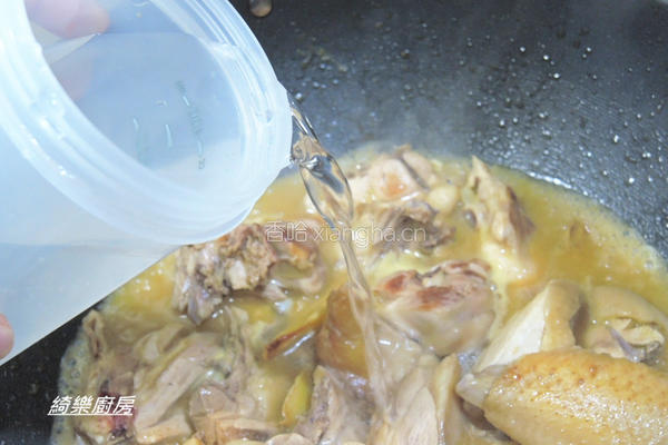 桂圆黑枣麻油鸡的做法图解7