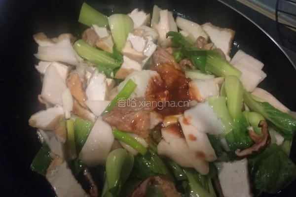 家常豆腐定食的做法图解2