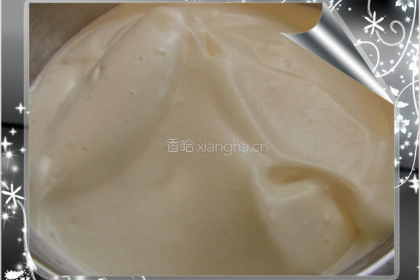 香草咖啡海绵蛋糕的做法图解4