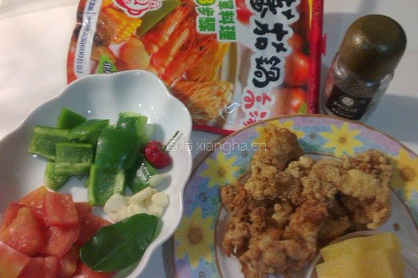 泰式柠檬柠檬草鸡的做法图解1