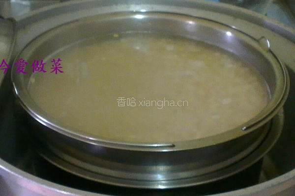 薏仁燕麦片红豆汤的做法图解3