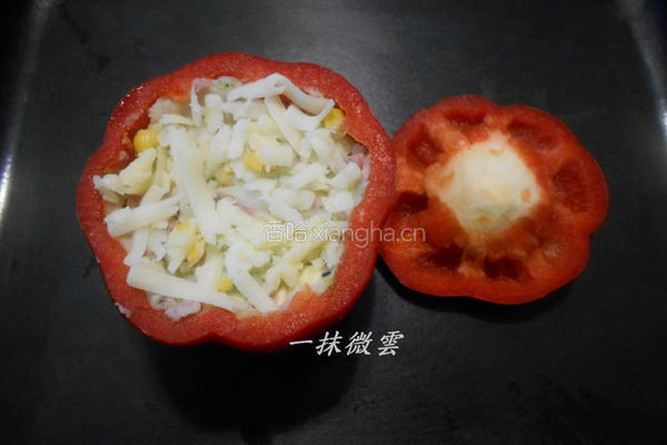 焗烤马铃薯甜椒杯的做法图解9
