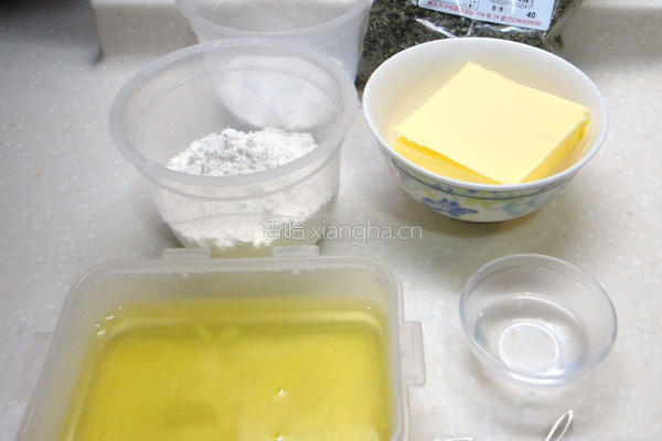 海苔蛋白饼的做法图解1