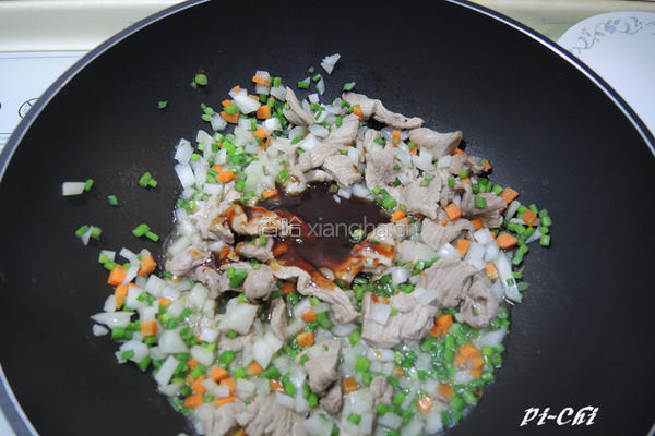 蜜汁白酱焗烤饭的做法图解4