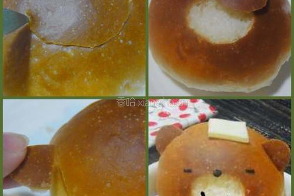 面包熊爱泡澡的做法图解1