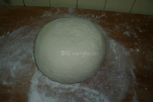 海苔肉松芝麻大饼的做法图解2