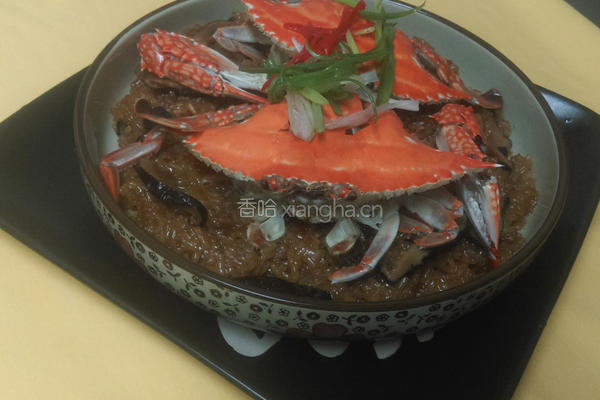 锯缘青蟹米糕