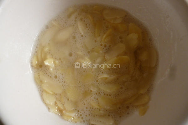 海苔杏仁瓦片的做法图解1
