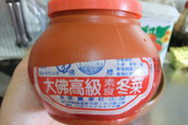 冬菜蒜味鲜鸡肉的做法图解2