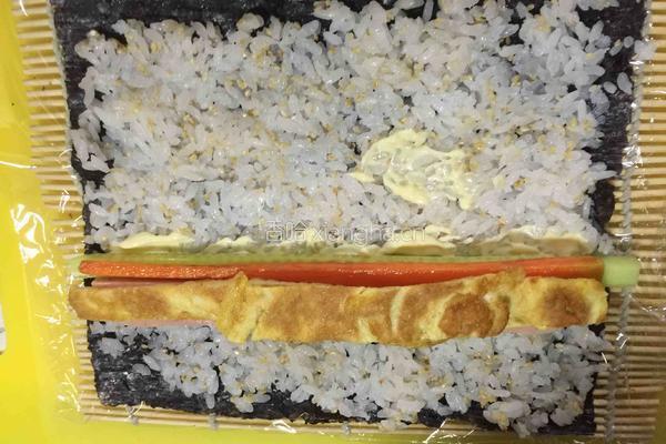 寿司包饭的做法图解5
