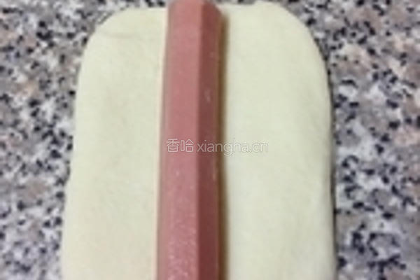 热狗起司面包的做法图解3