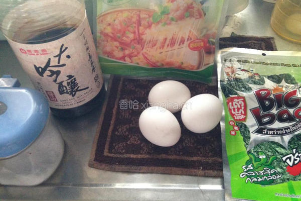 海苔起司玉子烧的做法图解1