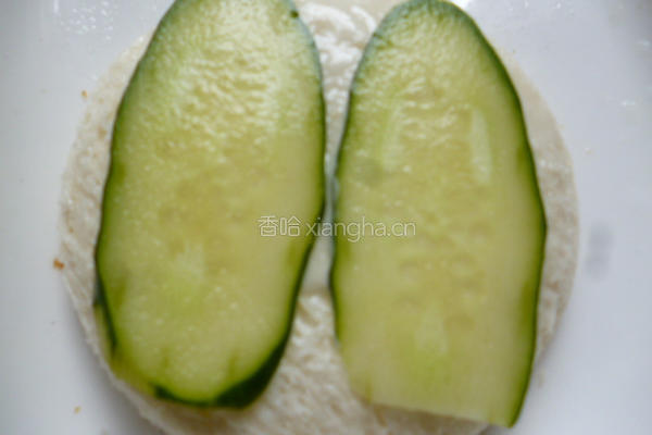 海苔圆形三明治的做法图解4