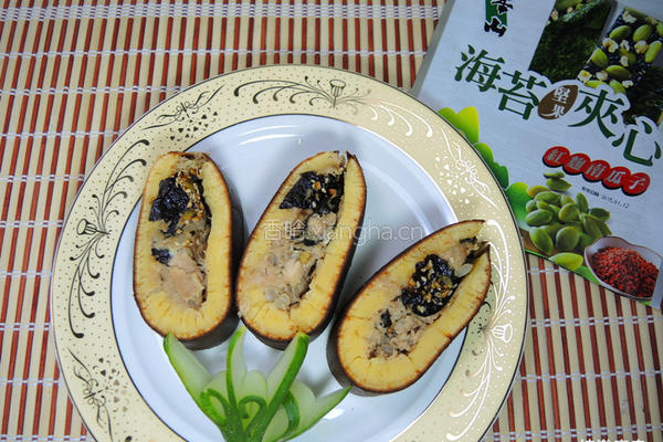 海苔鲔鱼煎饼