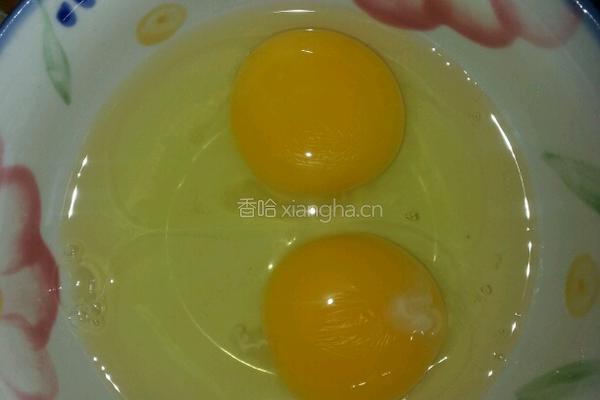 油菜炒鸡蛋的做法图解3