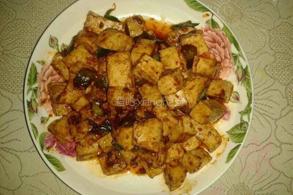 麻辣葱香豆腐的做法图解17