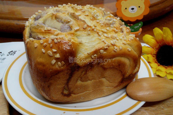 芋香吐司的做法图解8