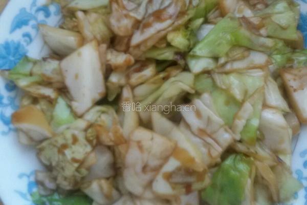 糖醋圆白菜的做法图解6