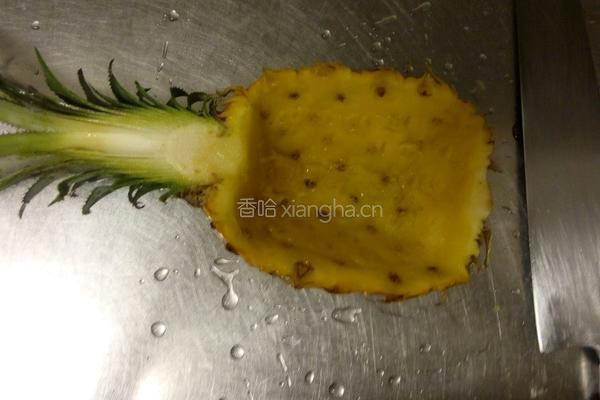 菠萝新天地的做法图解2