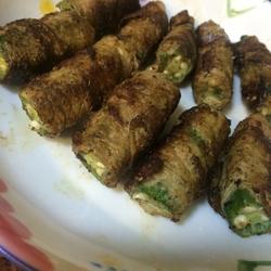 肉卷秋葵的做法[图]