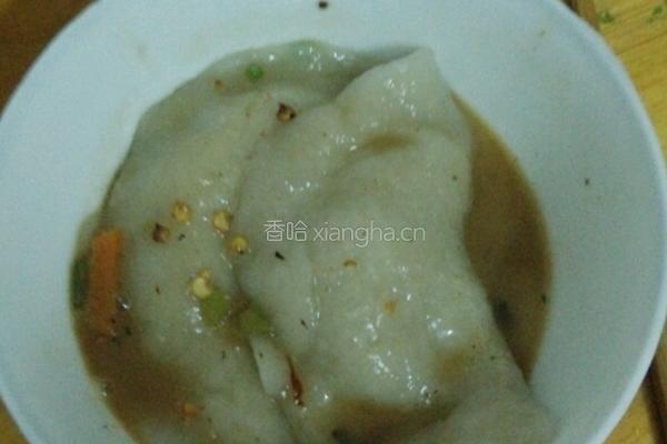 薯粉饺子的做法图解6