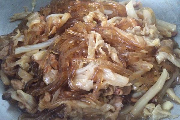 白菜粉条的做法图解6