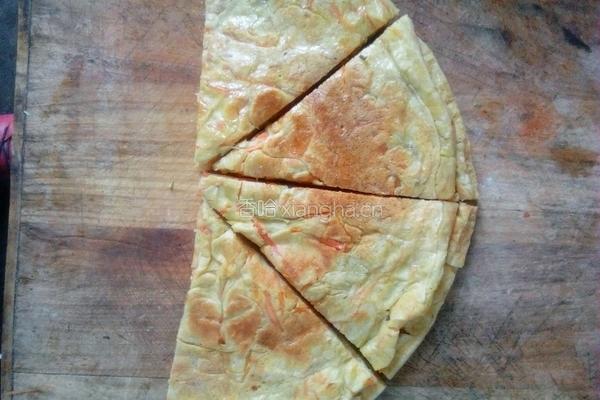 蔬菜鸡蛋饼的做法图解7