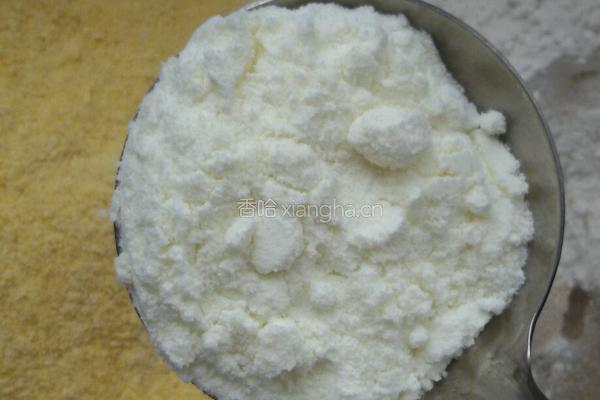 奶香玉米饼的做法图解2