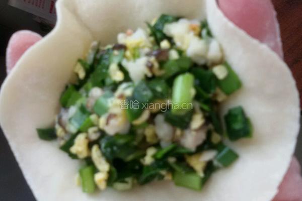 四鲜水晶煎饺。的做法图解10