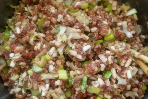 老北京千层牛肉饼。的做法图解1