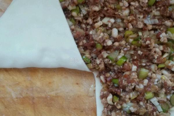 老北京千层牛肉饼。的做法图解5