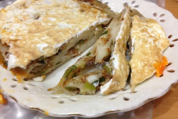 亚麻子葱饼的做法图解6