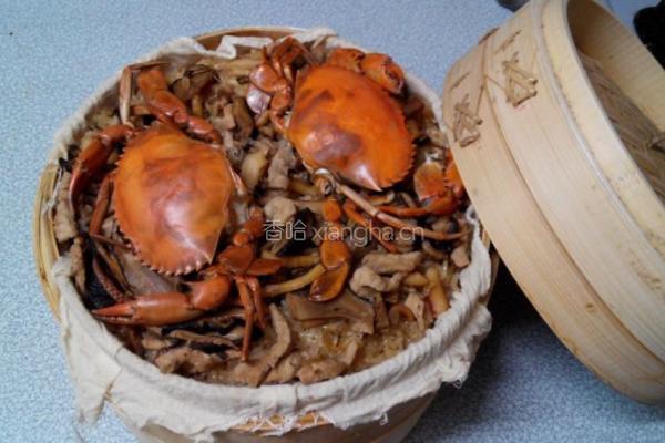 锯缘青蟹油饭