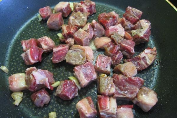 骰子牛肉的做法图解4