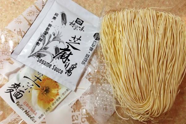 花粉绢丝素面的做法图解2