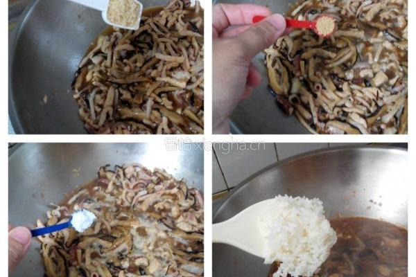 锯缘青蟹油饭的做法图解4