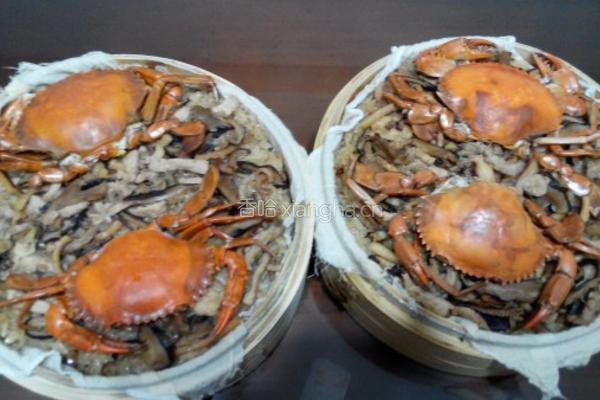 锯缘青蟹油饭的做法图解5