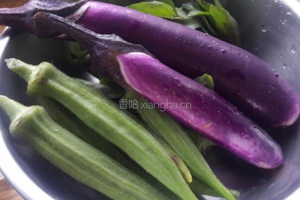 蒜味双蔬的做法图解1