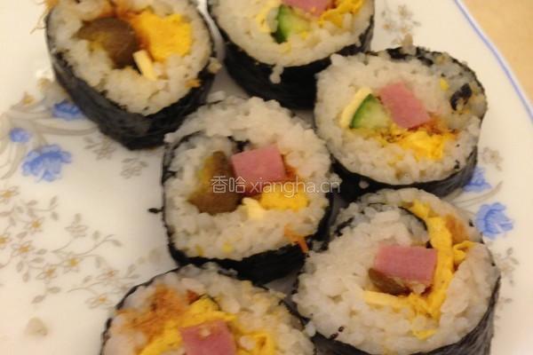 日式寿司卷的做法图解4