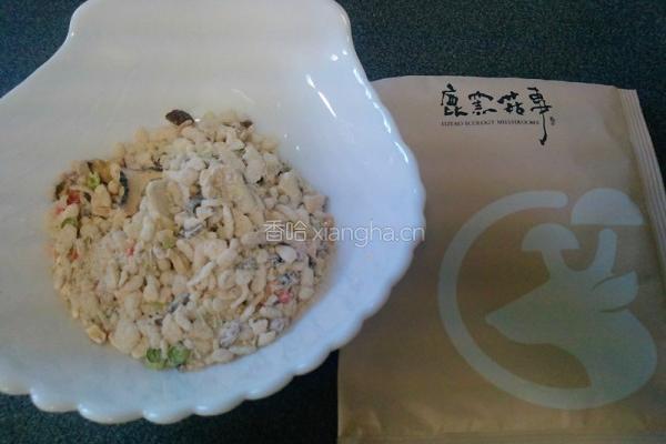 即时极道冬菇粥的做法图解1