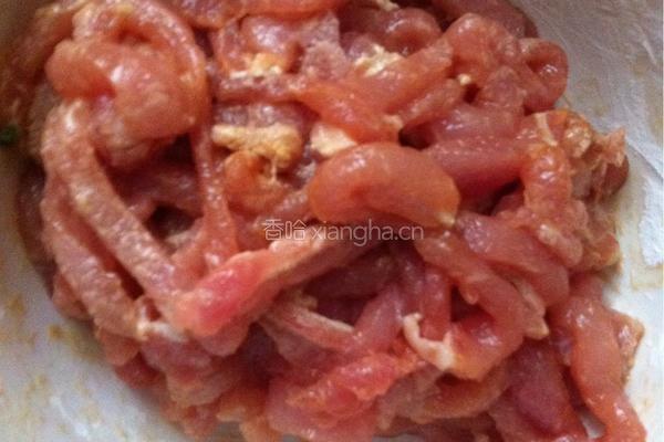 鱼香肉丝的做法图解4