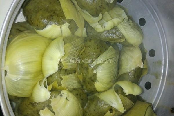 清明粑的做法图解3