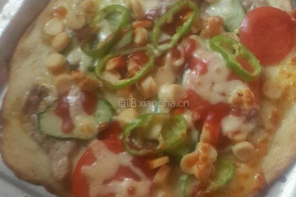 意式鱼肠比萨的做法图解10