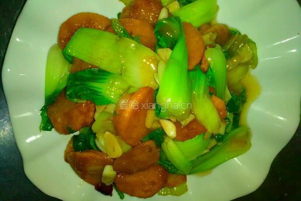 烧扎饼青菜的做法图解6