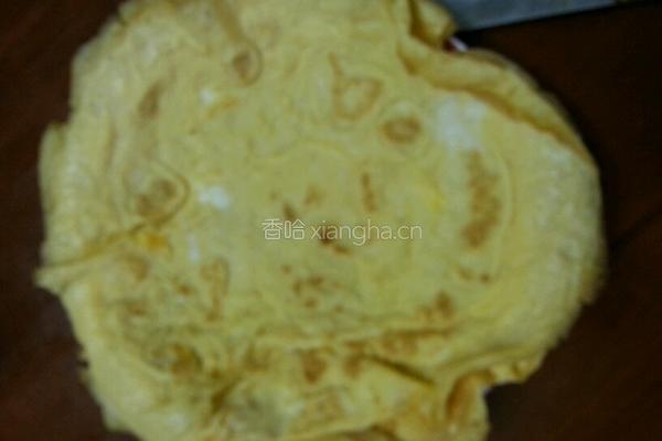 芦笋色拉蛋卷的做法图解2
