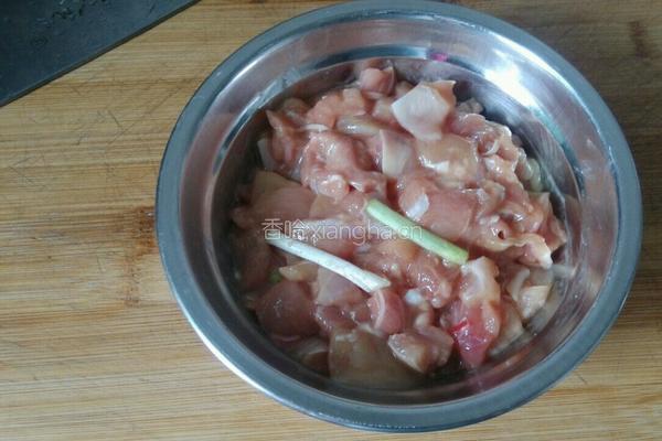 菠萝鸡丁的做法图解3