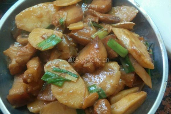 淮山焖五花肉的做法图解7