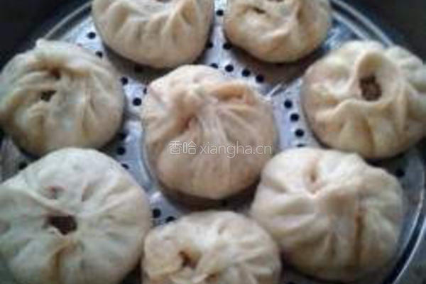 蒸包子的做法图解2