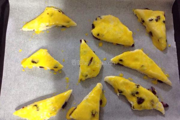 蔓越莓司康的做法图解4