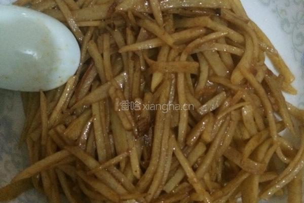 醋溜土豆丝的做法图解1